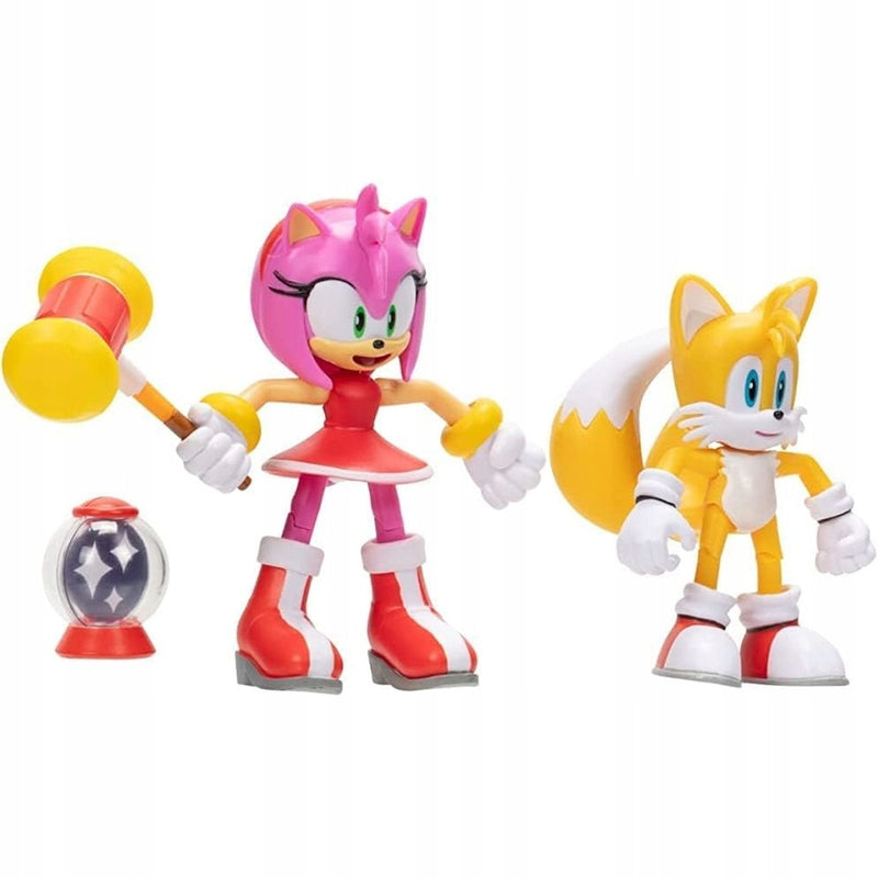 SONIC THE HEDGEHOG JAKKS PACIFIC ZESTAW  - widok 4 opakowania szczegoly zabawka kolekcja