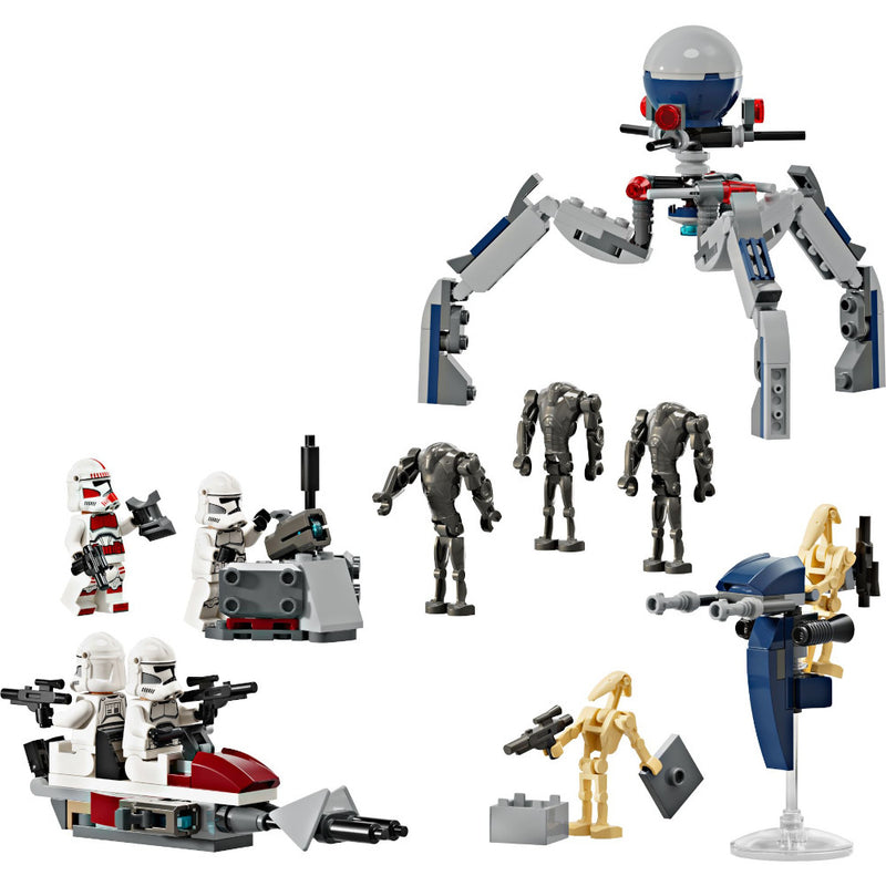 LEGO STAR WARS BITEWNY Z ŻOŁNIERZEM ARMI - widok 5 LEGO opakowanie szczegoly collectible