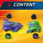 T-RACERS 2.0 MIX 'N RACE MAGIC BOX CRAZY - widok 4 opakowania szczegoly zabawka kolekcja
