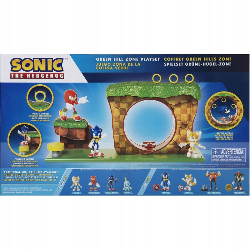 SONIC THE HEDGEHOG JAKKS PACIFIC ZESTAW  - widok 3 opakowania szczegoly zabawka kolekcja
