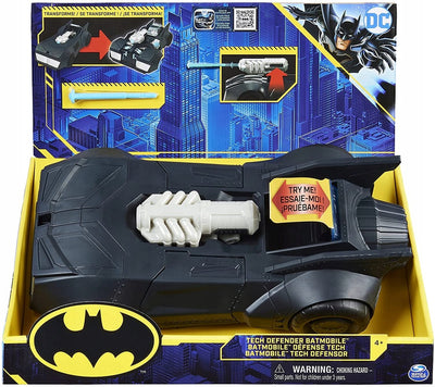 Zabawka DC BATMAN POJAZD TRANSFORMUJĄCY BATMOBILE 2w1 - kolekcjonerska premium zabawki Aseo dla dzieci