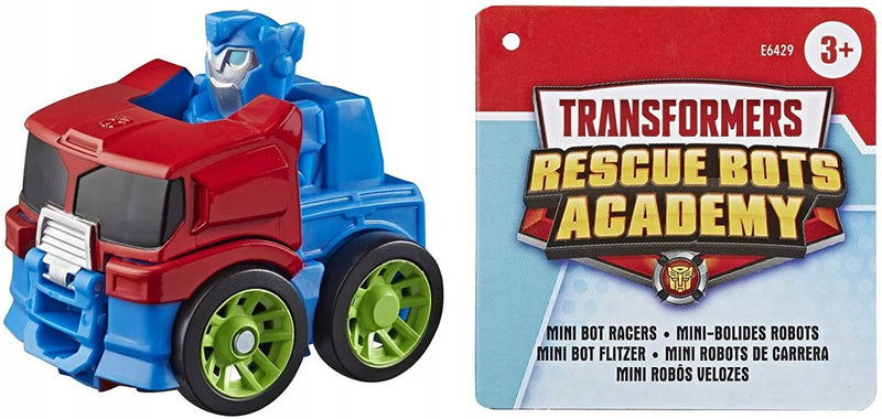 TRANSFORMERS RESCUE BOTS ACADEMY OPTIMUS - widok 3 opakowania szczegoly zabawka kolekcja