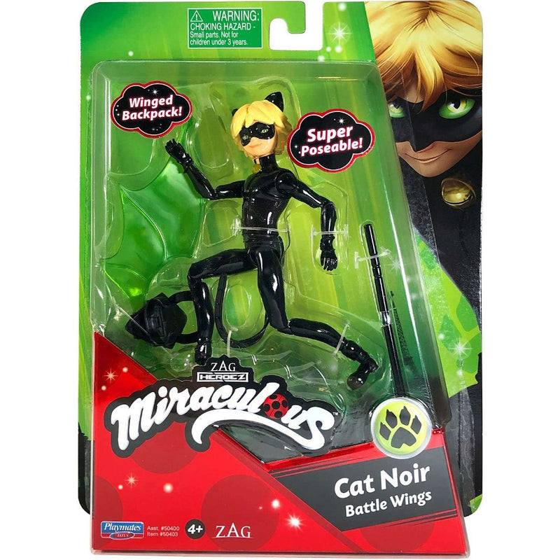 Zabawka MIRACULUM: BIEDRONKA I CZARNY KOT MIRACULOUS  CAT  - kolekcjonerska Playmates premium dla dzieci
