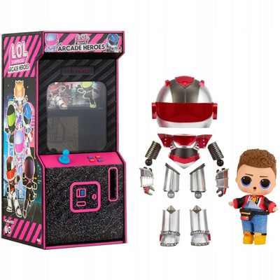 Zabawka LOL SURPRISE! ARCADE HEROES BOYS MGA LALKA + AKCES - kolekcjonerska premium zabawki Aseo dla dzieci