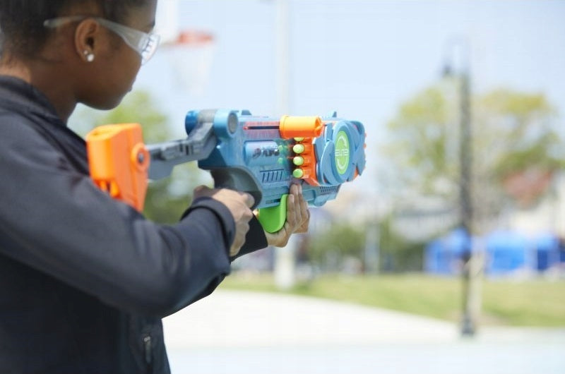NERF ELITE 2.0 WYRZUTNIA FLIPSHOTS FLIP- - widok 5 opakowania szczegoly zabawka kolekcja