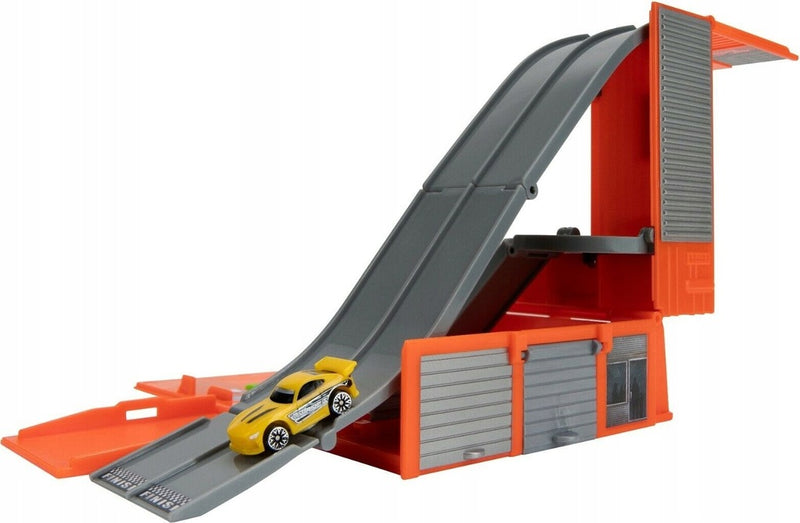 MICRO MACHINES ZESTAW ROZKŁADANY GARAŻ P - widok 3 opakowania szczegoly zabawka kolekcja