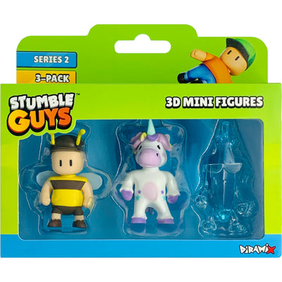 Zabawka STUMBLE GUYS ZESTAW FIGUREK 3-PAK STUMBLEBEE SPRIN - kolekcjonerska Diramix premium dla dzieci