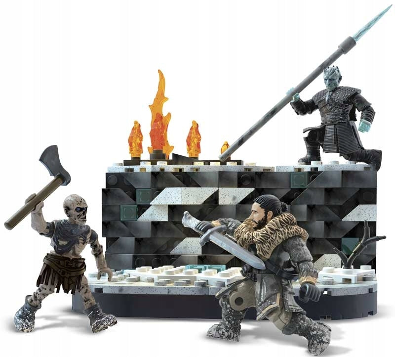 MEGA CONSTRUX BLOKS GRA O TRON JON SNOW  - widok 4 opakowania szczegoly zabawka kolekcja