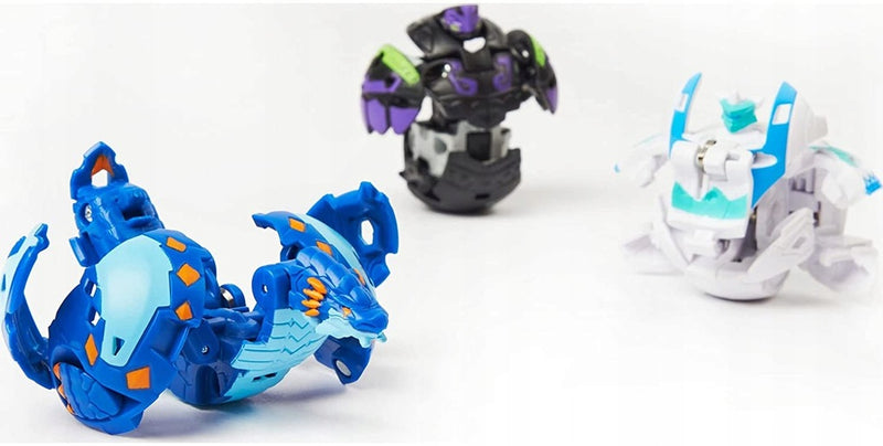 BAKUGAN GEOGAN STARTER PACK SERPILLIOUS  - widok 4 opakowania szczegoly zabawka kolekcja