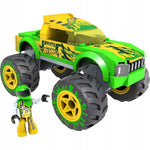MEGA HOT WHEELS MONSTER TRUCK GUNKSTER K - widok 2 opakowania szczegoly zabawka kolekcja