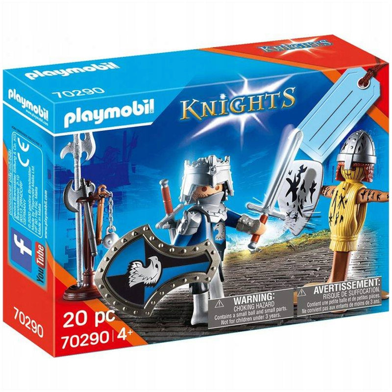 Zabawka PLAYMOBIL KNIGHTS ZESTAW UPOMINKOWY RYCERZ Z AKCES - kolekcjonerska premium zabawki Aseo dla dzieci