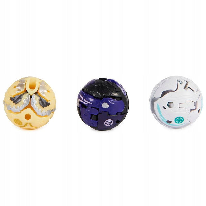 BAKUGAN LEGENDS ZESTAW STARTOWY 3-PAK UL - widok 3 opakowania szczegoly zabawka kolekcja