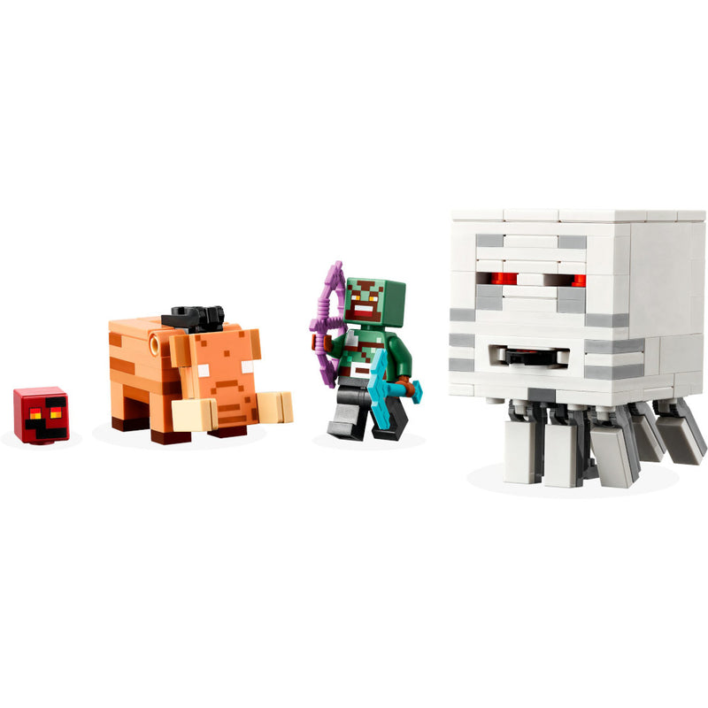 LEGO MINECRAFT DUŻY ZESTAW KLOCKÓW ZASAD - widok 3 opakowania szczegoly zabawka kolekcja