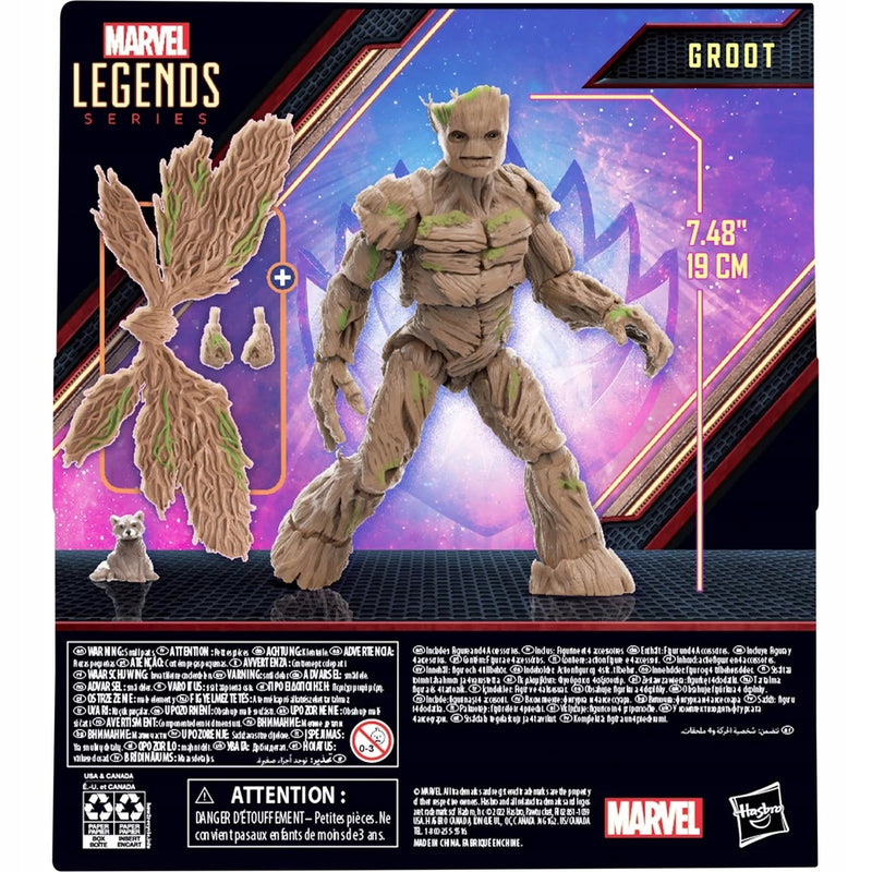 MARVEL LEGENDS SERIES GUARDIANS OF THE G - widok 6 opakowania szczegoly zabawka kolekcja