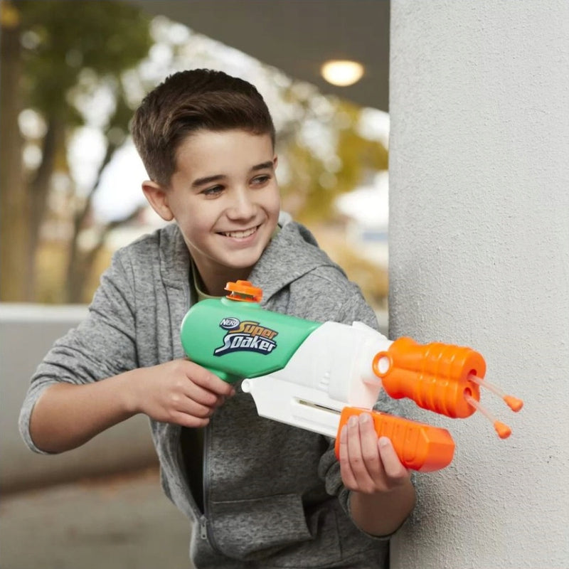 NERF SUPER SOAKER PISTOLET NA WODĘ HYDRO - widok 9 opakowania szczegoly zabawka kolekcja