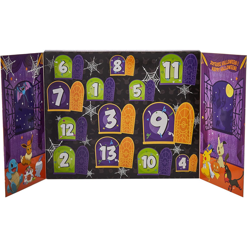 POKEMON KALENDARZ HALLOWEEN JAZWARES ORY - widok 3 opakowania Jazwares szczegoly kolekcja