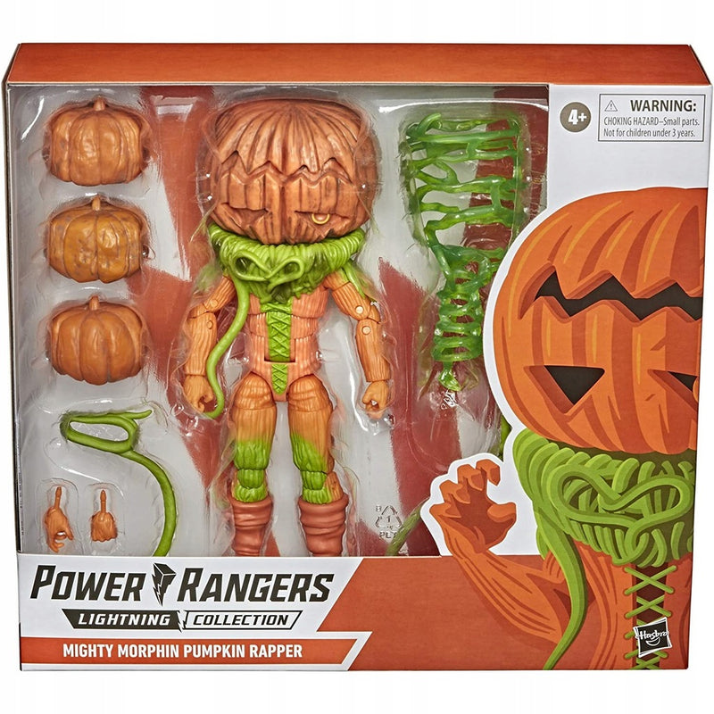 POWER RANGERS MIGHTY MORPHIN PUMPKIN RAP - widok 2 opakowania szczegoly zabawka kolekcja