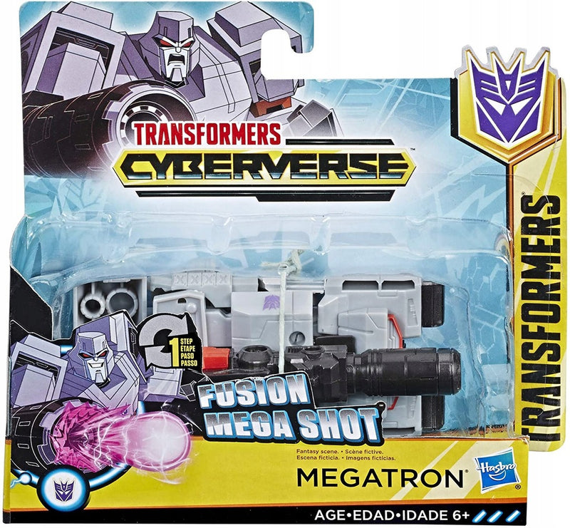 Zabawka TRANSFORMERS CYBERVERSE DECEPTICON MEGATRON HASBRO - kolekcjonerska premium zabawki Aseo dla dzieci