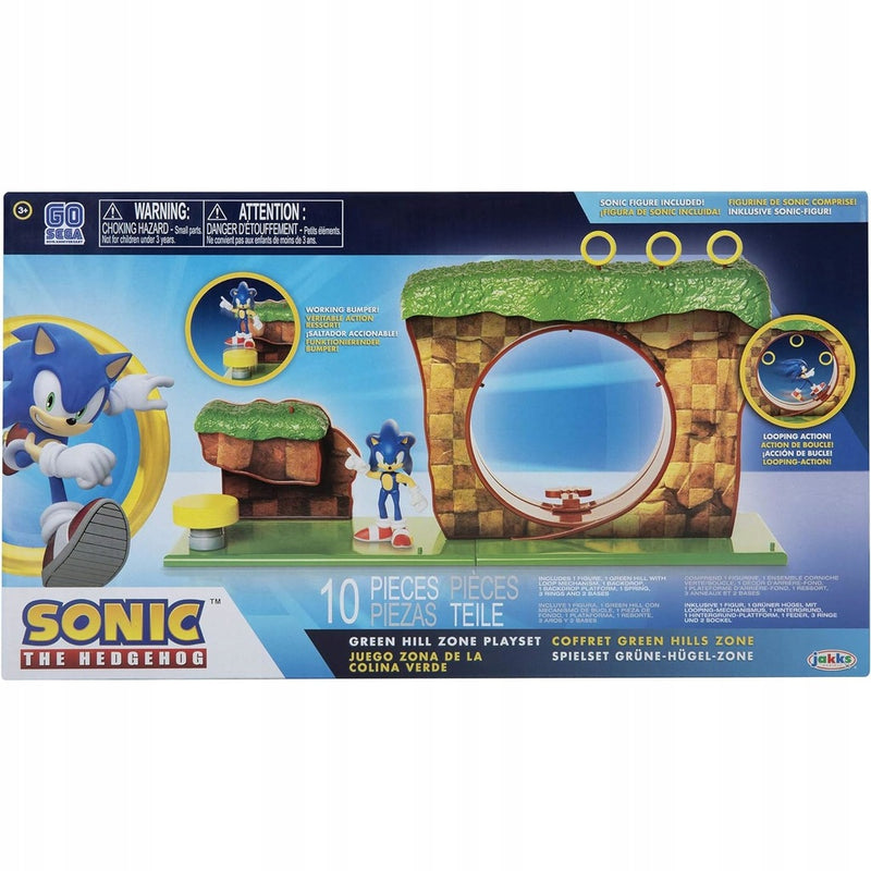 SONIC THE HEDGEHOG JAKKS PACIFIC ZESTAW  - widok 6 opakowania szczegoly zabawka kolekcja
