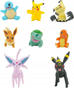 FIGURKI POKEMON UMBREON ESPEON EEVEE BUL - widok 3 opakowania szczegoly zabawka kolekcja