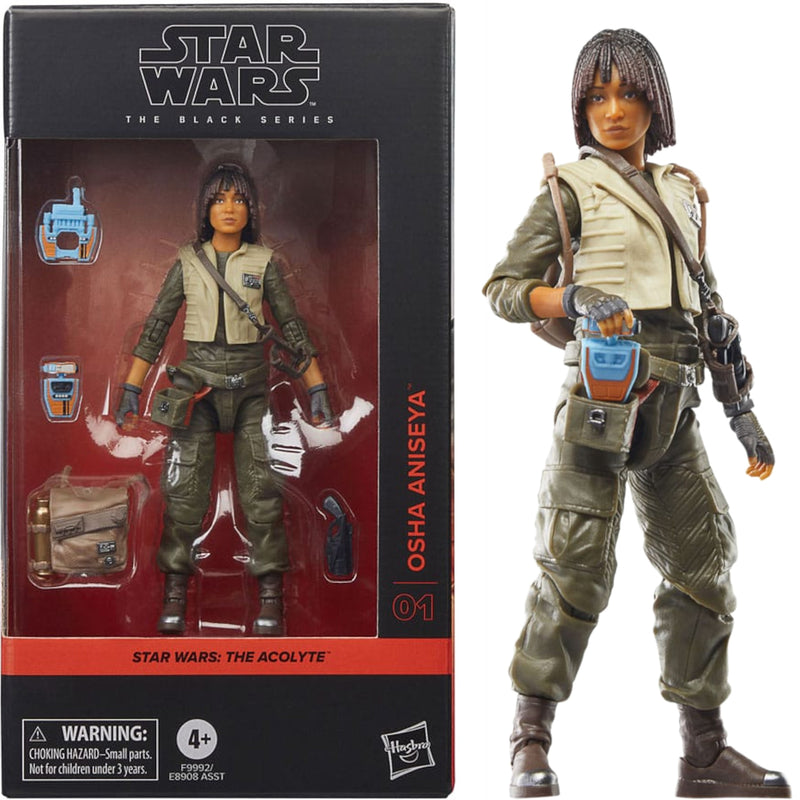 Zabawka STAR WARS THE BLACK SERIES ACOLYTE ORYGINALNA  OSH - kolekcjonerska Hasbro premium dla dzieci fanow