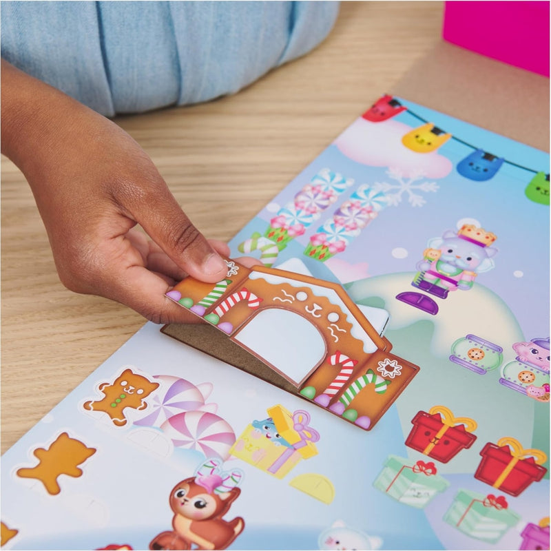 KOCI DOMEK GABI GABBY'S DOLLHOUSE KALEND - widok 3 opakowania szczegoly zabawka kolekcja