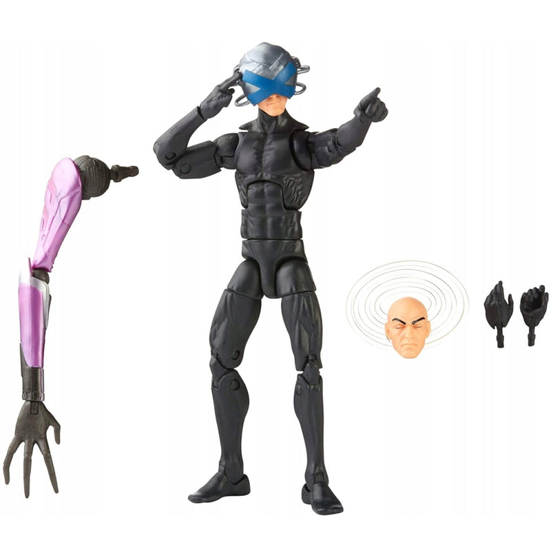 MARVEL LEGENDS  X-MEN CHARLES XAVIER 17c - widok 2 opakowania szczegoly zabawka kolekcja