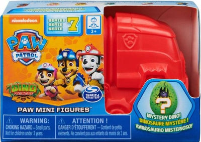 PSI PATROL DINO RESCUE MINI FIGURKI NIES - widok 2 opakowania szczegoly zabawka kolekcja