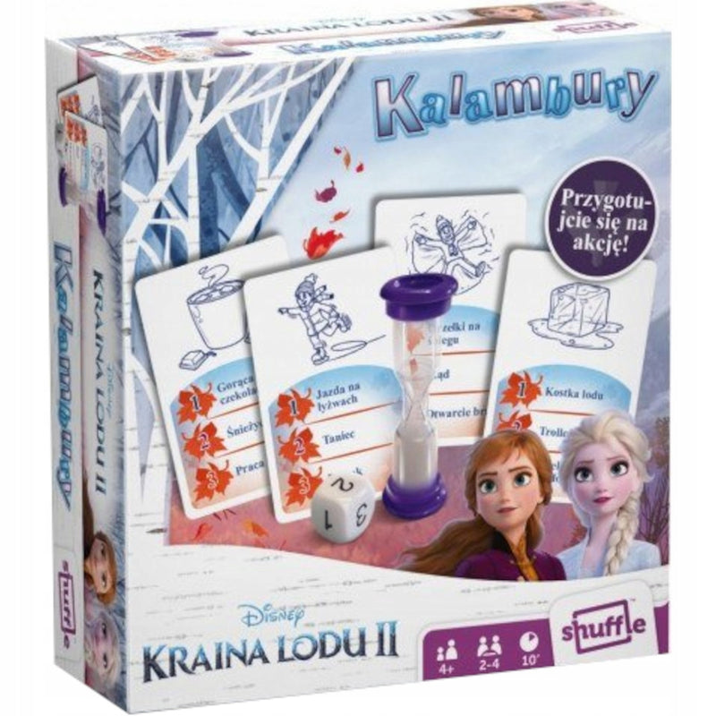 Zabawka KALAMBURY KRAINA LODU 2 DISNEY FROZEN II GRA KARCI - kolekcjonerska premium zabawki Aseo dla dzieci