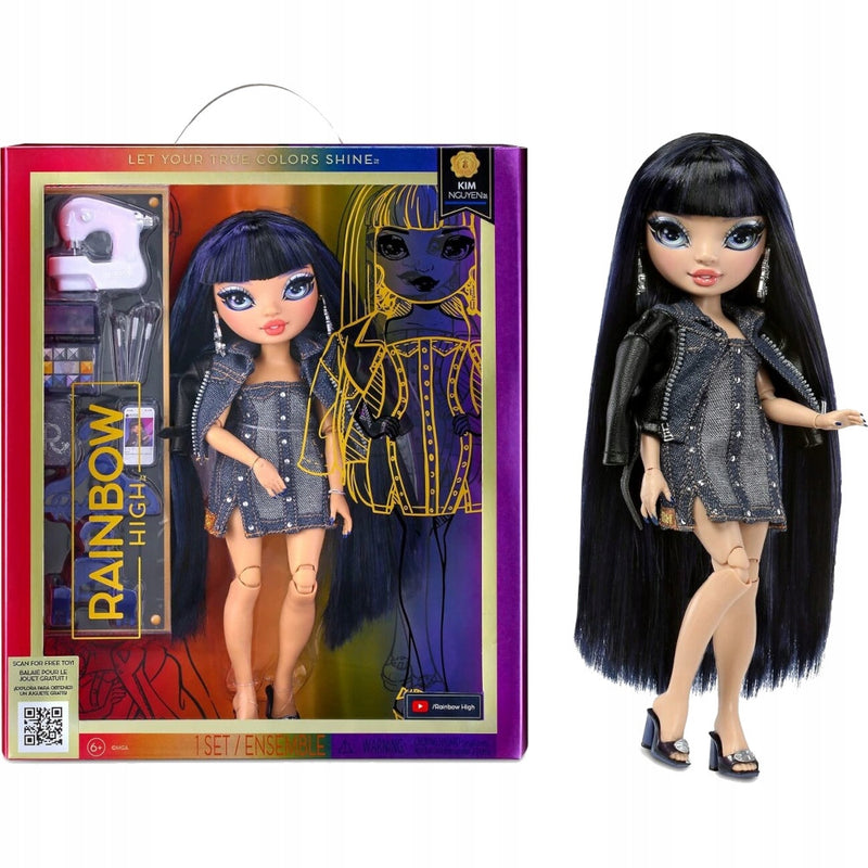 Zabawka RAINBOW HIGH SERIA 5 LALKA KIM NGUYEN - kolekcjonerska premium zabawki Aseo dla dzieci
