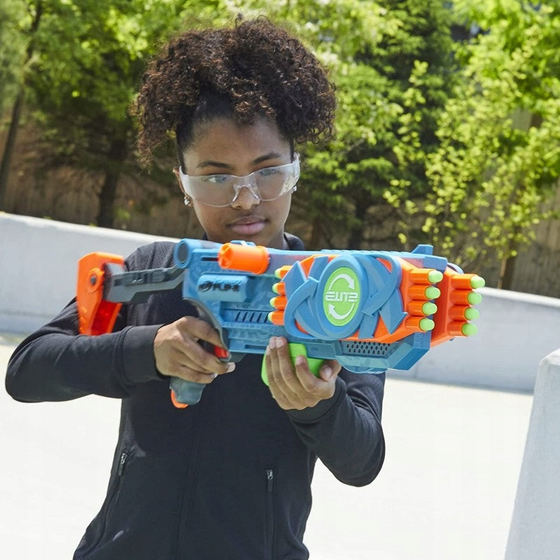 NERF ELITE 2.0 WYRZUTNIA FLIPSHOTS FLIP- - widok 6 opakowania szczegoly zabawka kolekcja