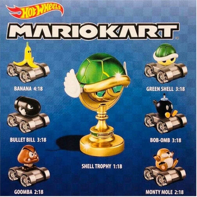 HOT WHEELS SUPER MARIO KART SERIA 1 SAMO - widok 9 opakowania szczegoly zabawka kolekcja