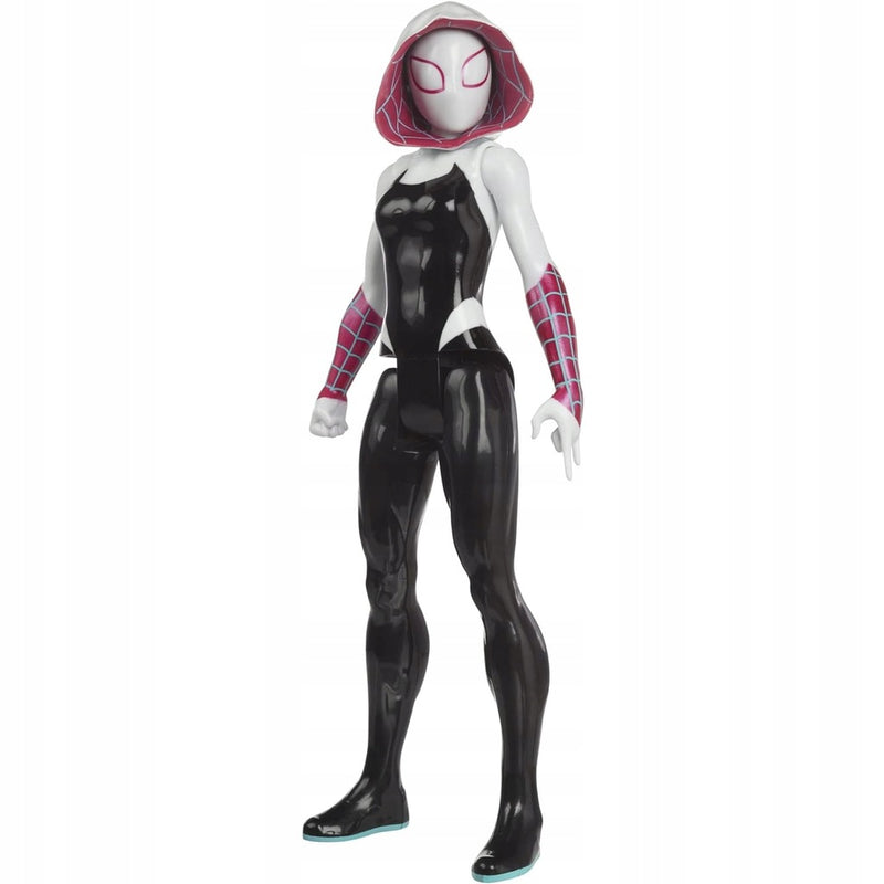 MARVEL SPIDER-MAN SPIDER-VERSE TITAN HER - widok 4 opakowania szczegoly zabawka kolekcja