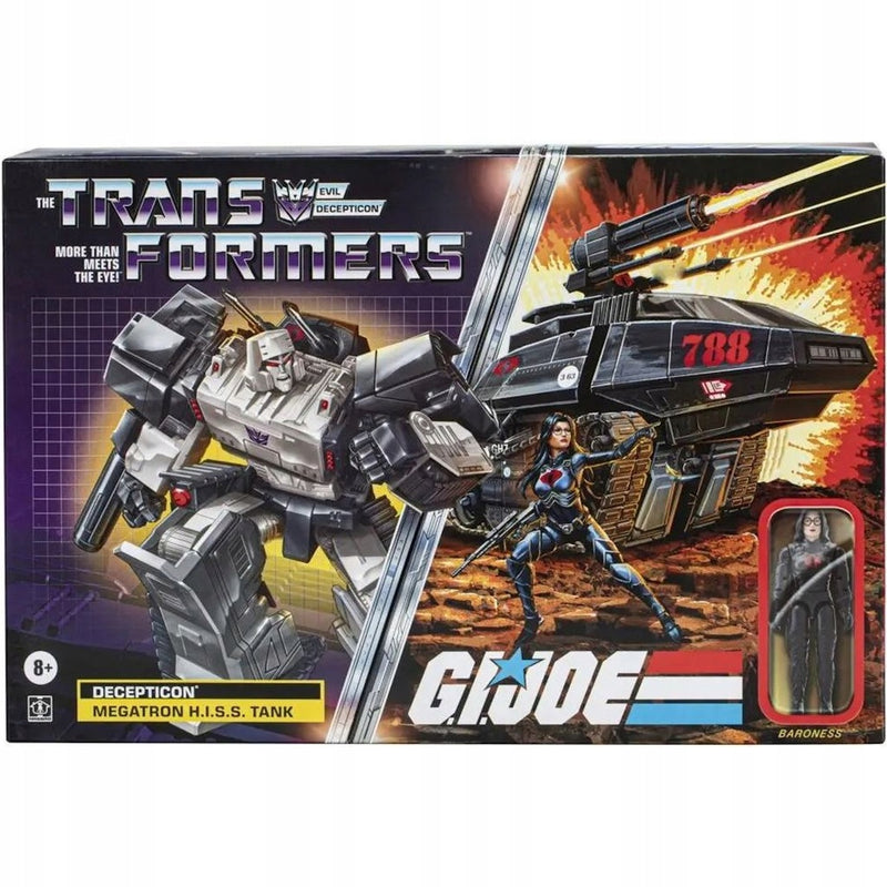G.I. JOE X TRANSFORMERS - BARONESS + DEC - widok 2 opakowania szczegoly zabawka kolekcja