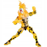 MARVEL LEGENDS RUCHOMA  X-MEN SUNFIRE 17 - widok 4 opakowania szczegoly zabawka kolekcja