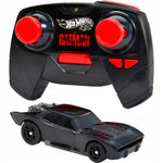 HOT WHEELS RC THE BATMAN MATTEL POJAZD Z - widok 3 opakowania szczegoly zabawka kolekcja