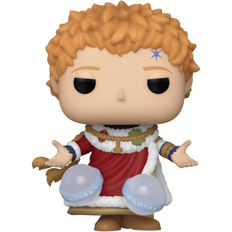Funko POP Animation Black Clover Julius 1553 - tył pudełka - Clover Kingdom najsilniejszy mag