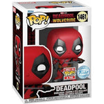 Funko POP TEES MARVEL DEADPOOL & WOLVERINE DE - widok 3 opakowania tyl back box kolekcjonerska