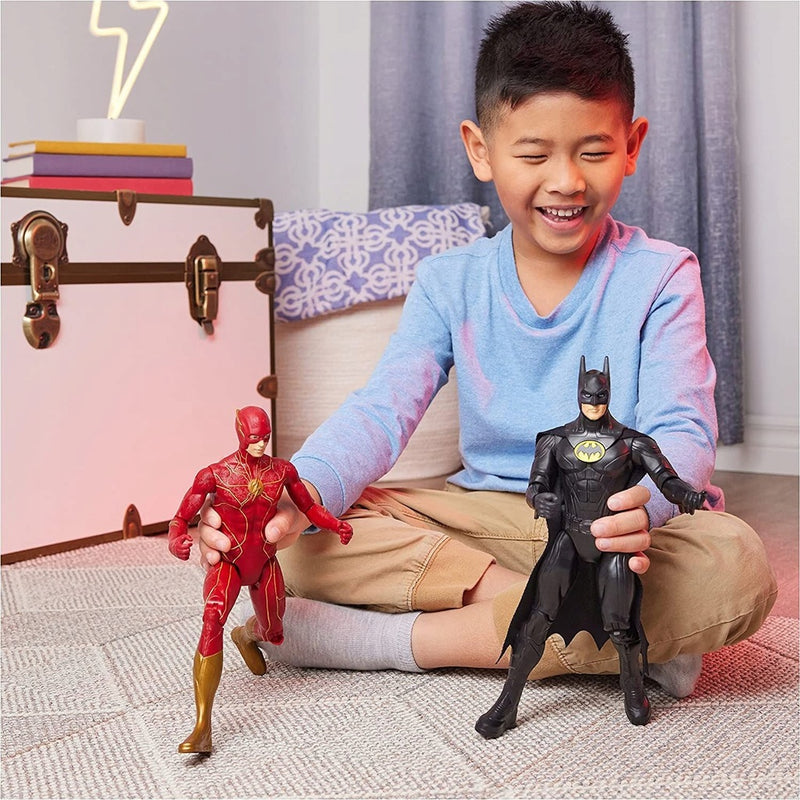 DC COMICS BATMAN RUCHOMA  THE FLASH 30cm - widok 9 opakowania szczegoly zabawka kolekcja