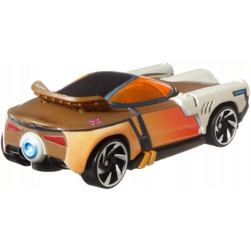 HOT WHEELS OVERWATCH CHARACTER CARS TRAC - widok 3 opakowania szczegoly zabawka kolekcja