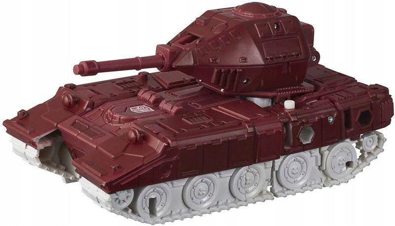 TRANSFORMERS KINGDOM WAR AUTOBOT CZOŁG W - widok 4 opakowania szczegoly zabawka kolekcja