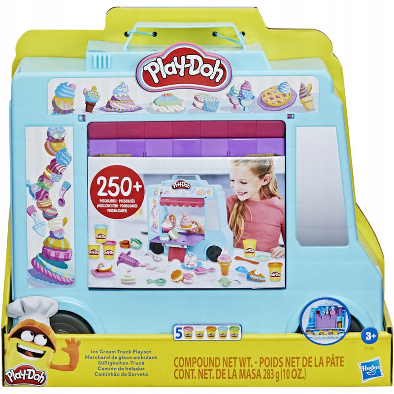 Zabawka PLAY-DOH CIASTOLINA ZESTAW CIĘŻARÓWKA FURGONETKA Z - kolekcjonerska premium zabawki Aseo dla dzieci