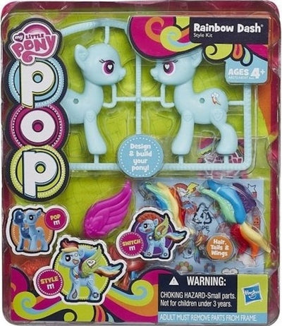 MY LITTLE PONY POP KUCYK  RAINBOW DASH - widok 2 opakowania szczegoly zabawka kolekcja