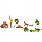 SCHLEICH DONOSAURS KALENDARZ ADWENTOWY 2 - widok 3 opakowania szczegoly zabawka kolekcja