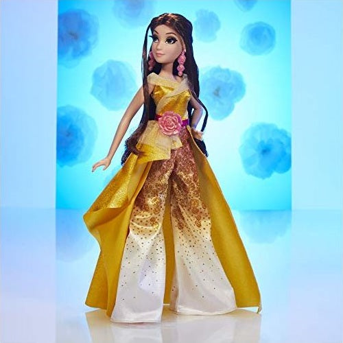 DISNEY PRINCESS STYLE LALKA BELLA ORYGIN - widok 6 opakowania szczegoly zabawka kolekcja