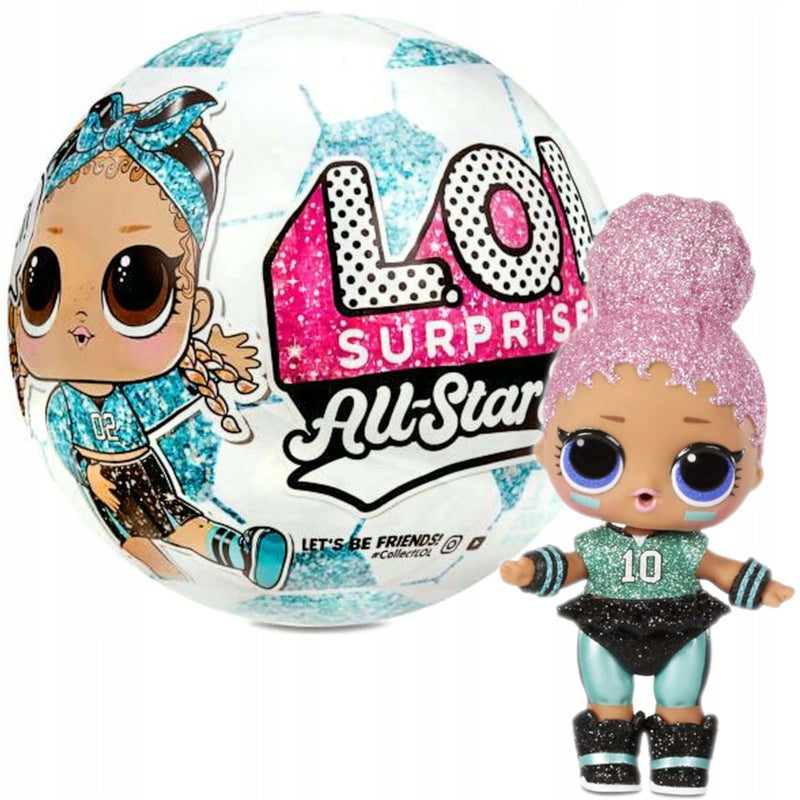 Zabawka LOL SURPRISE! ALL-STAR BBS FOOTBALL MGA LALKA LALE - kolekcjonerska premium zabawki Aseo dla dzieci