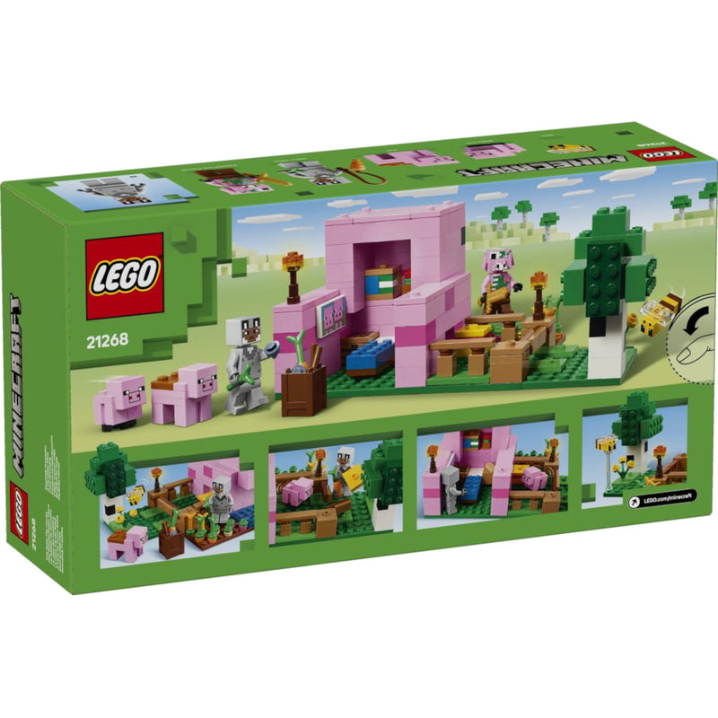 LEGO MINECRAFT DUŻY ZESTAW KLOCKÓW DOM P - widok 3 LEGO opakowanie szczegoly collectible