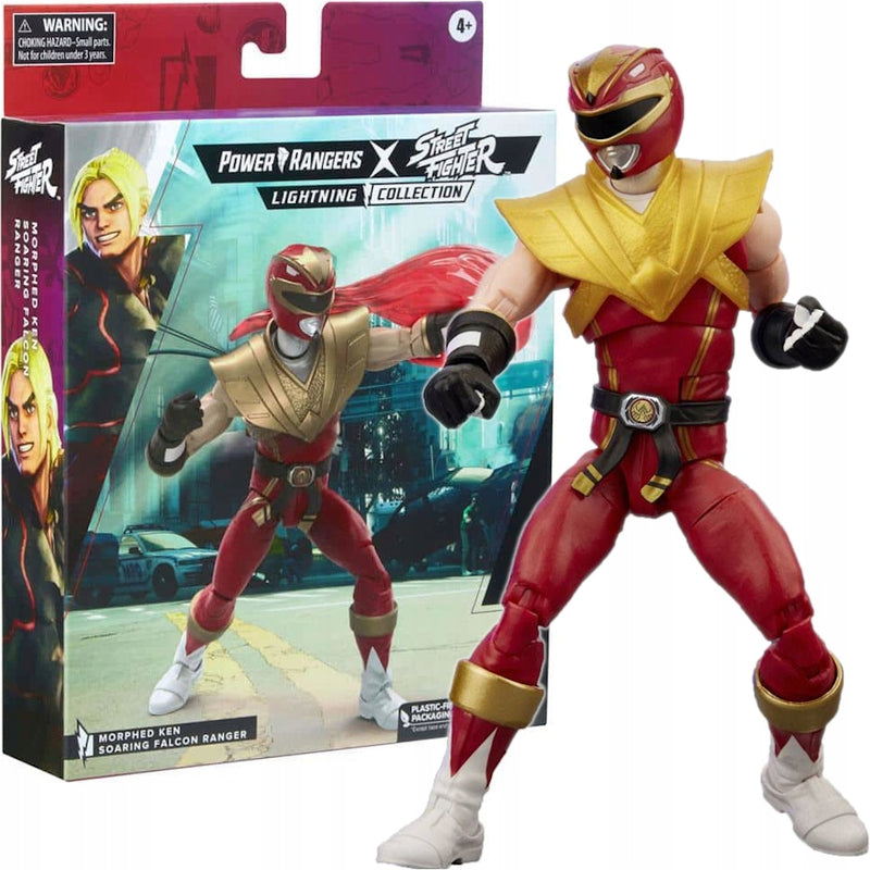 Zabawka POWER RANGERS X STREET FIGHTER COLLECTION MORPHED  - kolekcjonerska premium zabawki Aseo dla dzieci