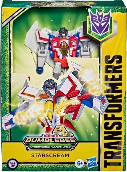 TRANSFORMERS CYBERVERSE DECEPTICON STARS - widok 2 opakowania szczegoly zabawka kolekcja