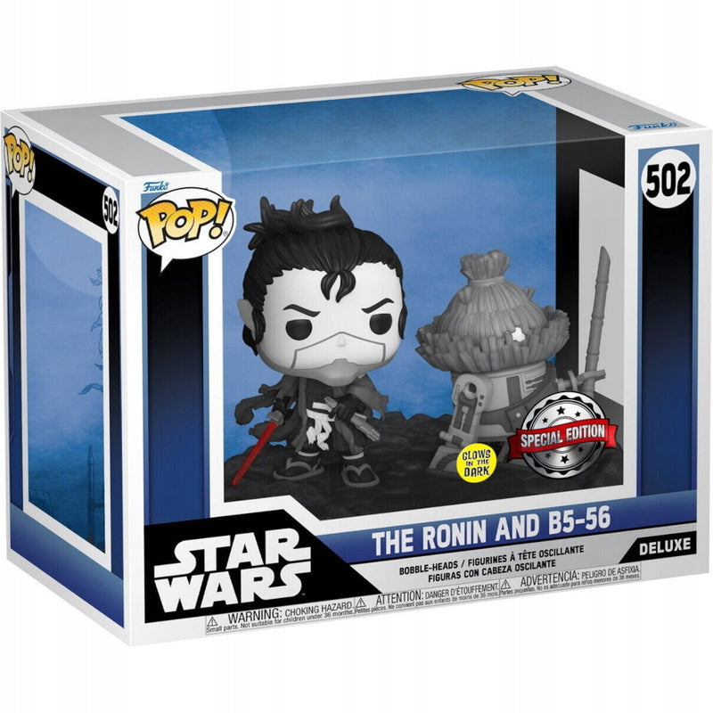 Zabawka FUNKO POP! MOVIES STAR WARS THE RONIN AND B5-56 50 - kolekcjonerska premium zabawki Aseo dla dzieci